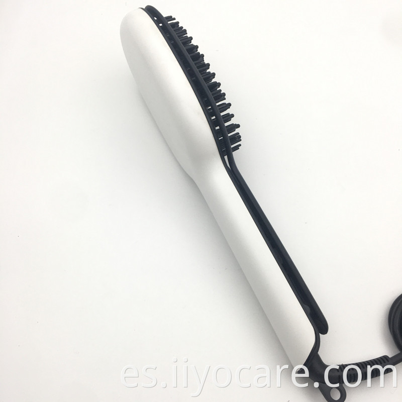 Amazon Hairdressing Tool Férula eléctrica Calentamiento rápido Peine de pelo liso